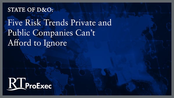 RT ProExec State of D&O Buzz Blog Image